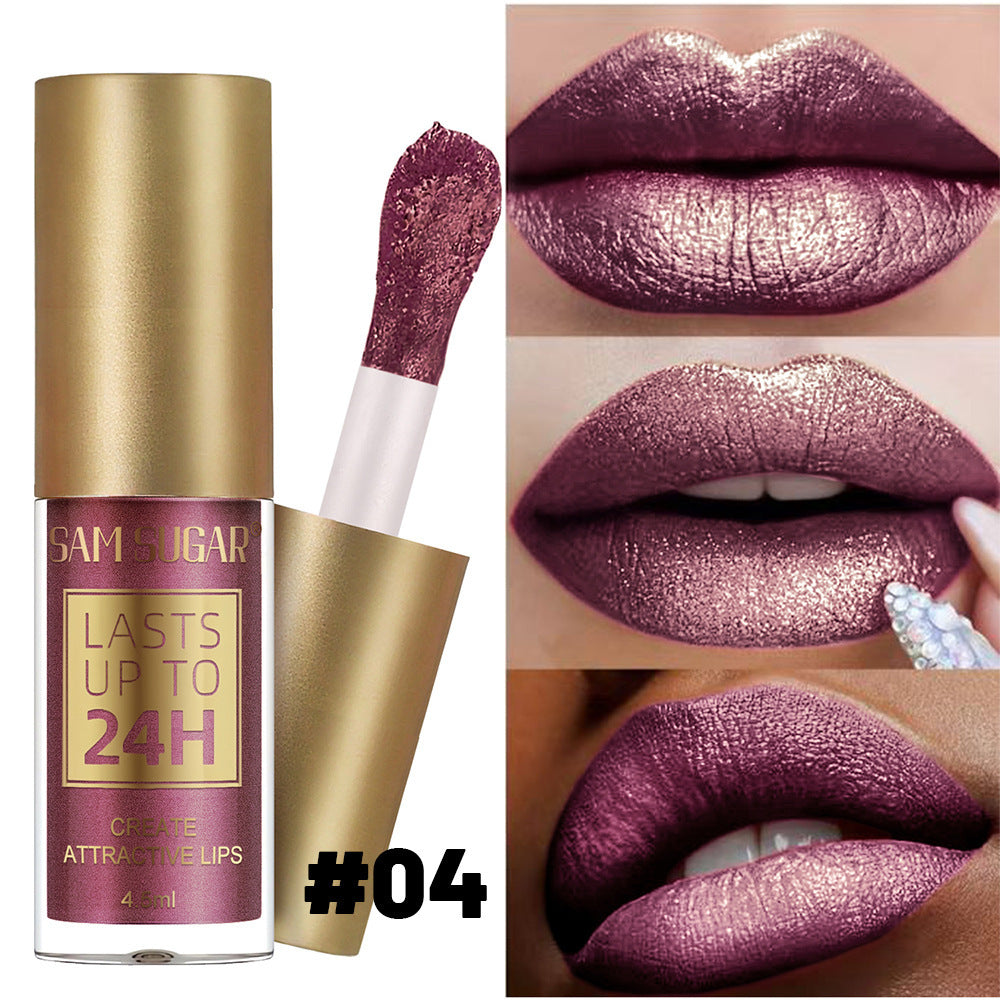 Sam Sugar 6-Color Metallic Lip