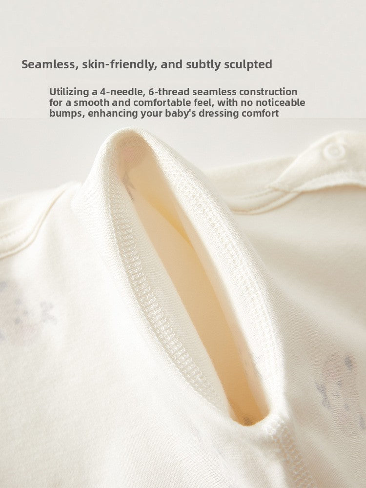 Baby pajamas for spring and autumn