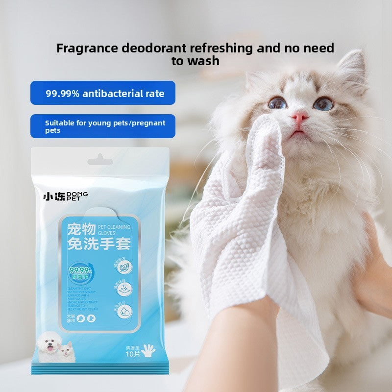 Pet Grooming Gloves for Cats and Dogs