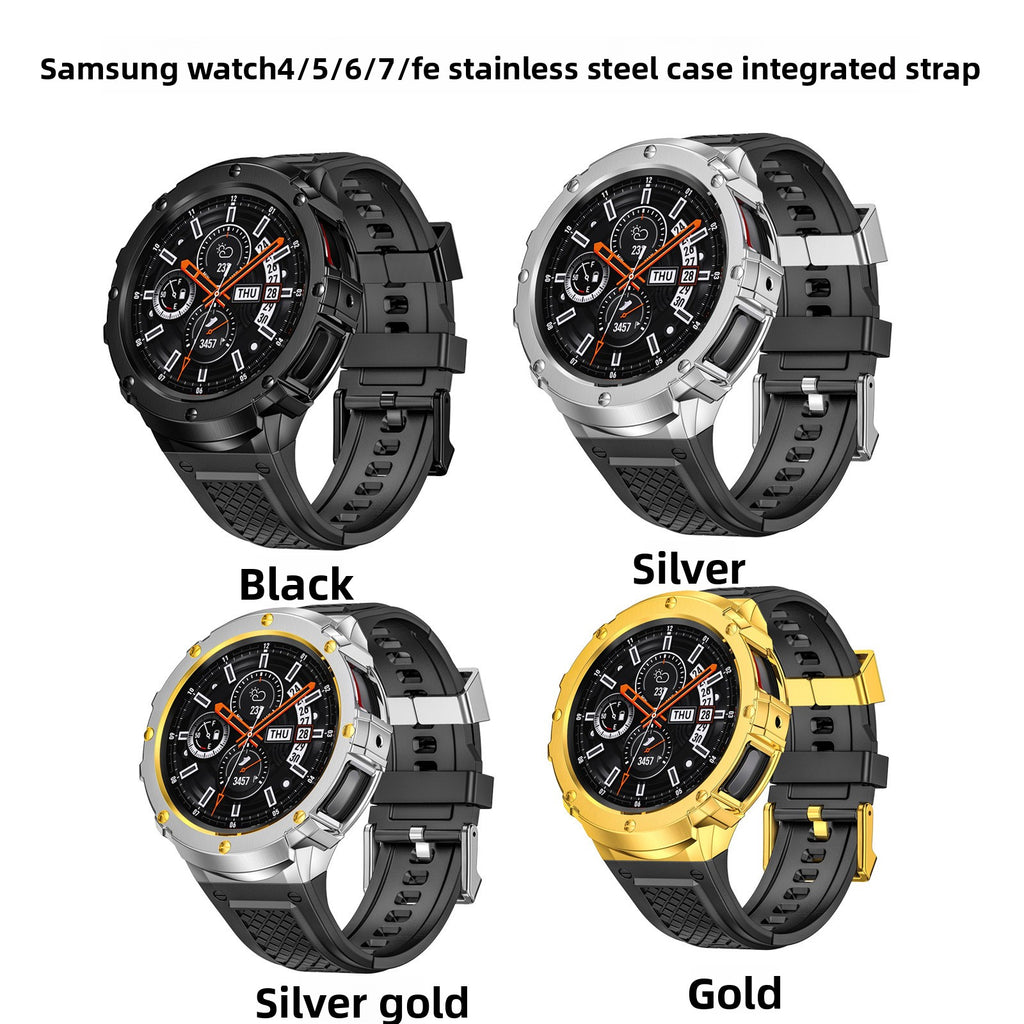 Samsung Watch Stainless Steel TPU Strap