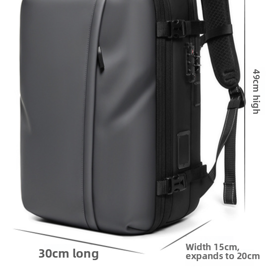 Dual-shoulder bag - Men's high-end, large-capacity version