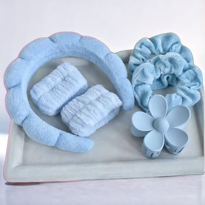 Soft Fabric Hair Accessories Set