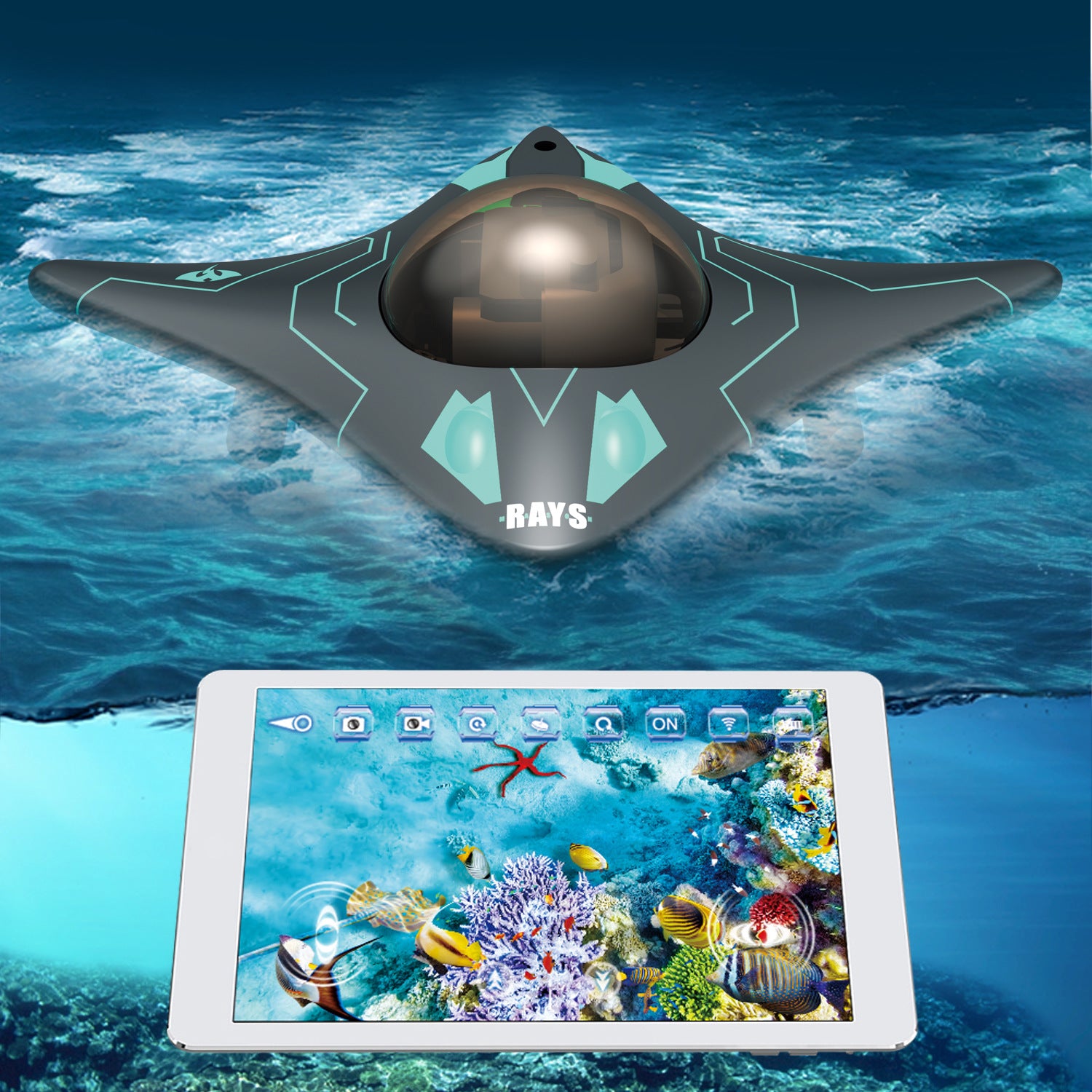 Wifi Remote Control Underwater Camera Boat
