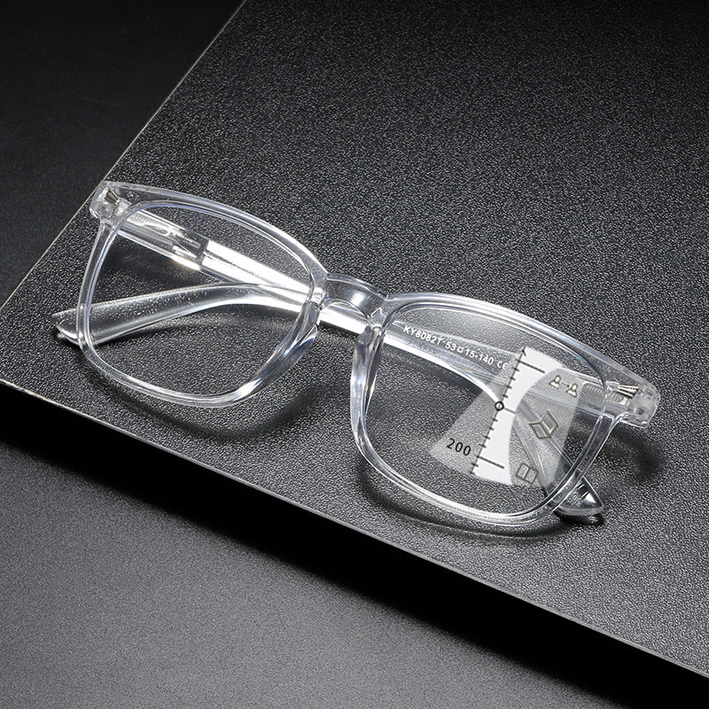 Multifocal Anti-Blue Light Presbyopia Glasses