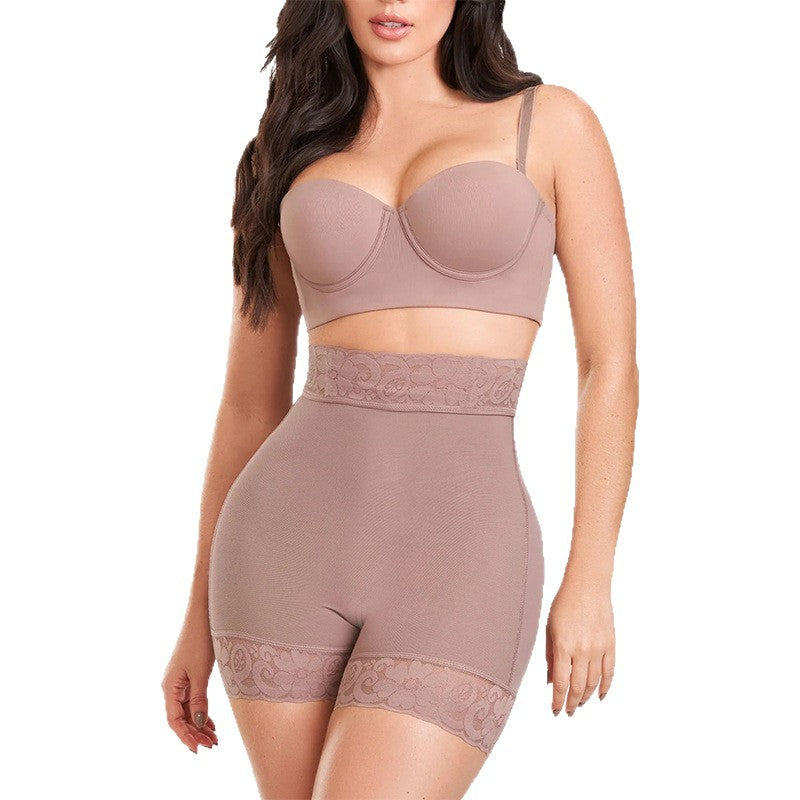 Lady high-waist shaping pants for abdominal definition