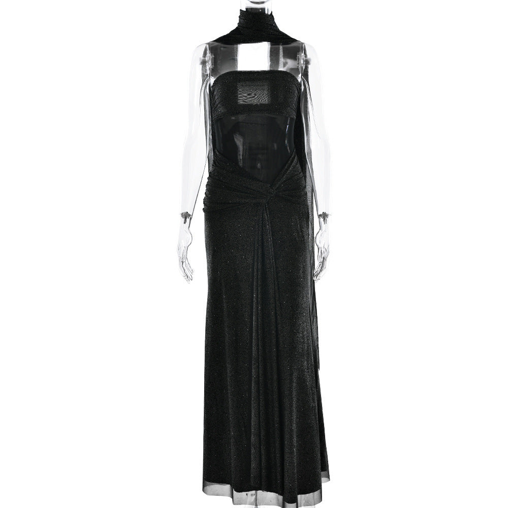 Elegant One Shoulder Bodycon Dress