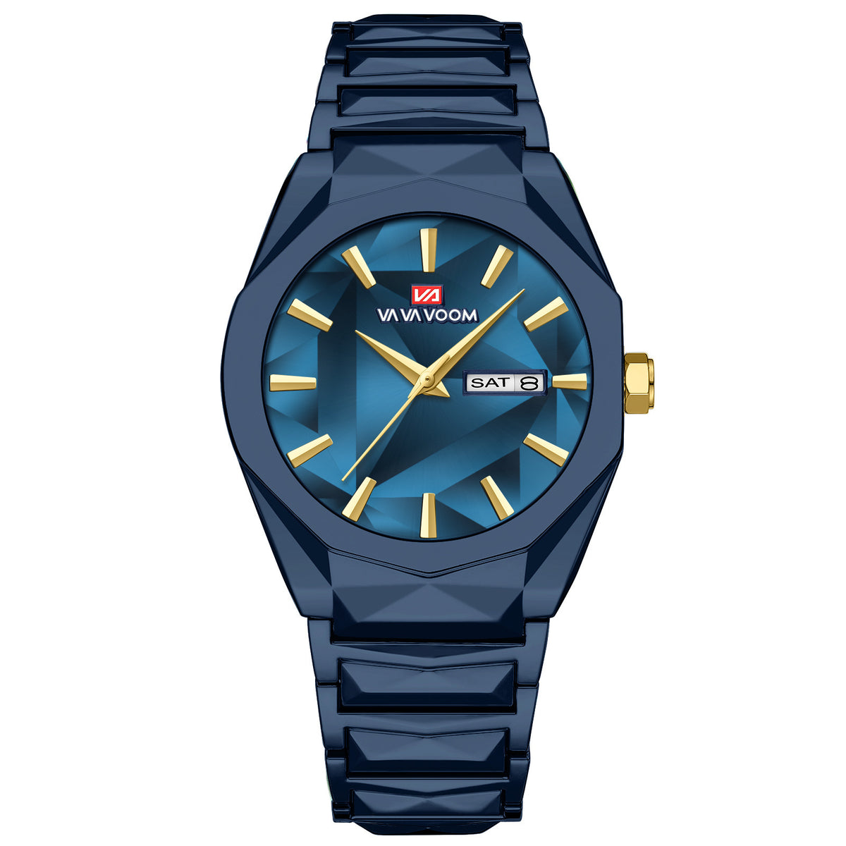 Men's Dual Calendar Waterproof Quartz Watch