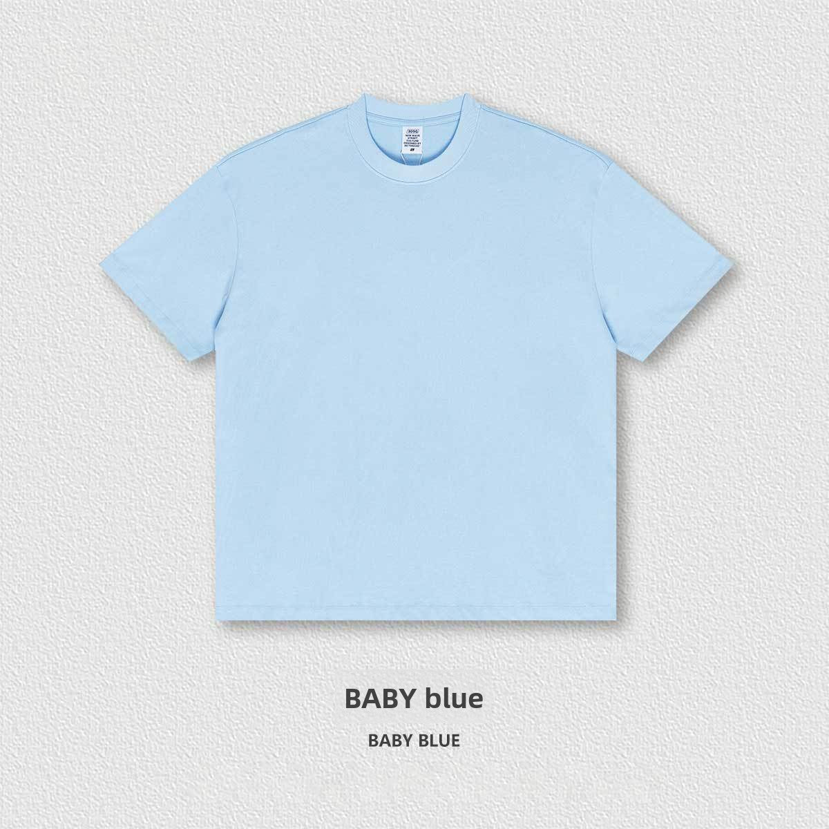 American-Style Small-Neck Short-Sleeve T-Shirt for Men
