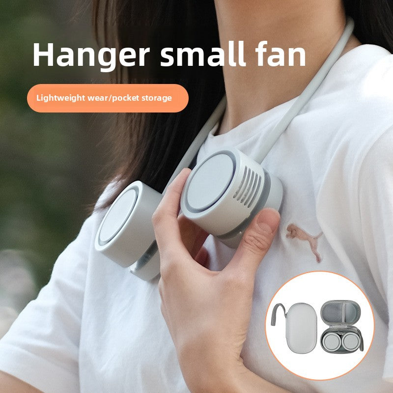 Portable USB Rechargeable Neck Fan