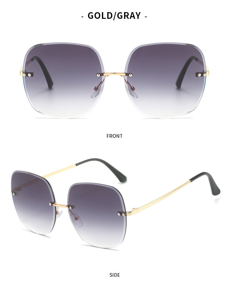 Fashion Cut Edge UV Protection Sunglasses
