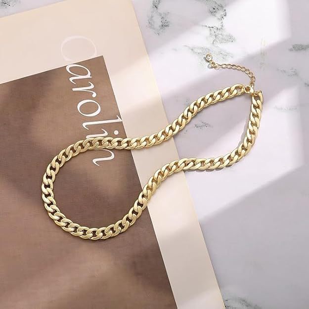 Stainless Steel Electroplated Gold Geometric Necklace