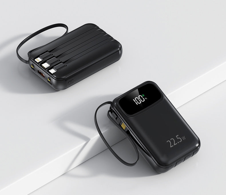 Portable 20000mAh Power Bank with Digital Display