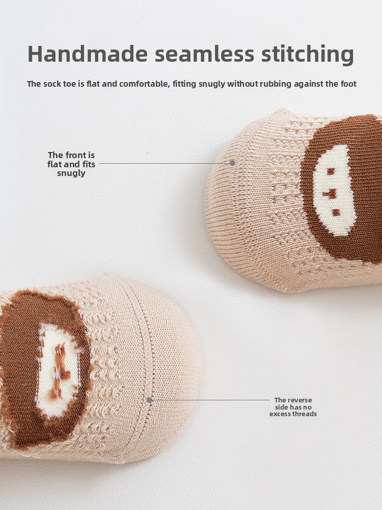 Baby Cartoon Non-Slip Cotton Socks