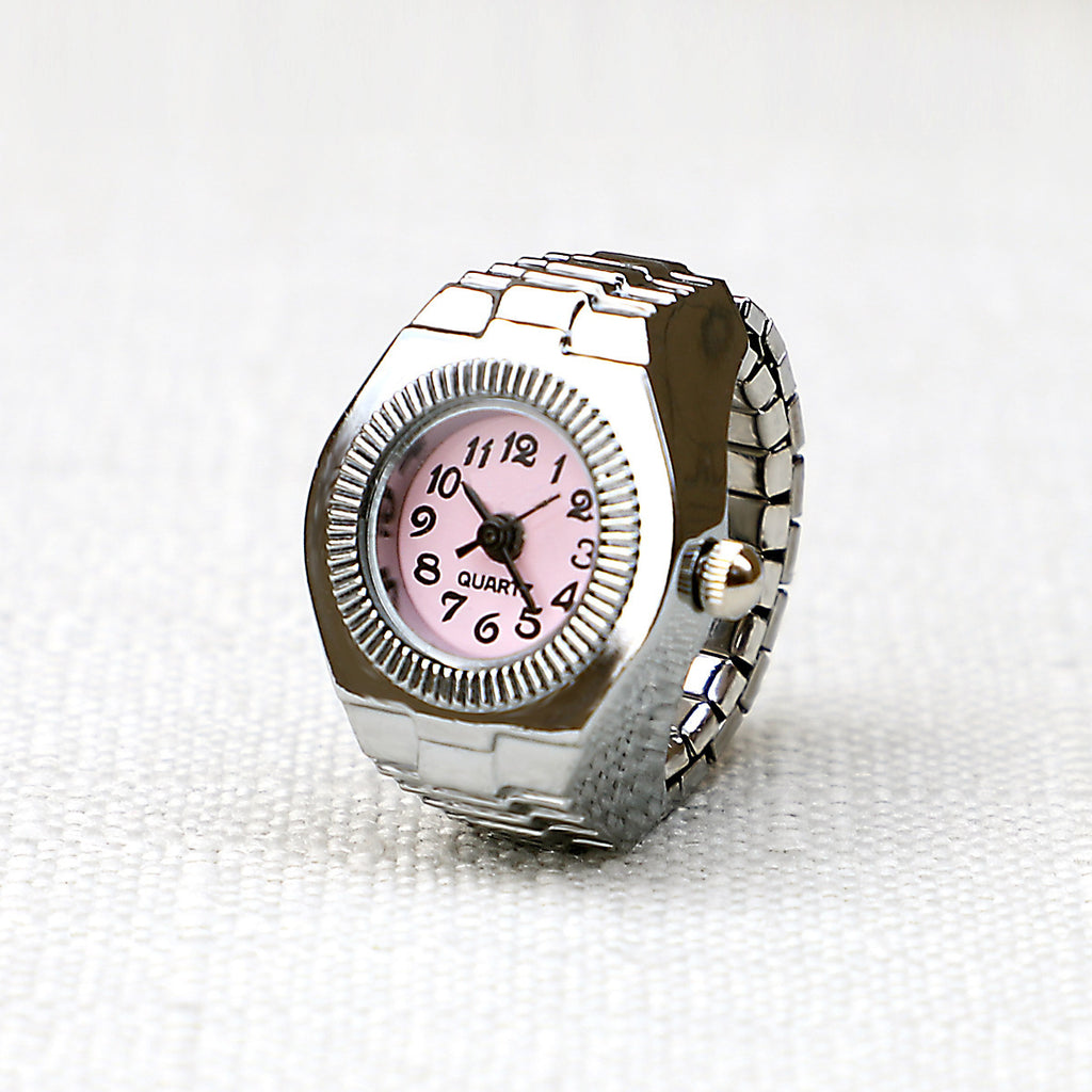 Fashion Ring Watch with Multiple Functions