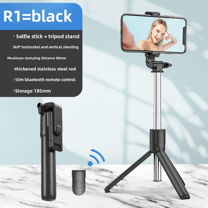 Bluetooth Selfie Stick with Tripod and Fill Light