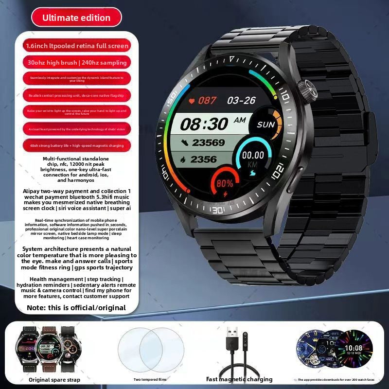 GT8 Smartwatch with Heart Rate Monitoring