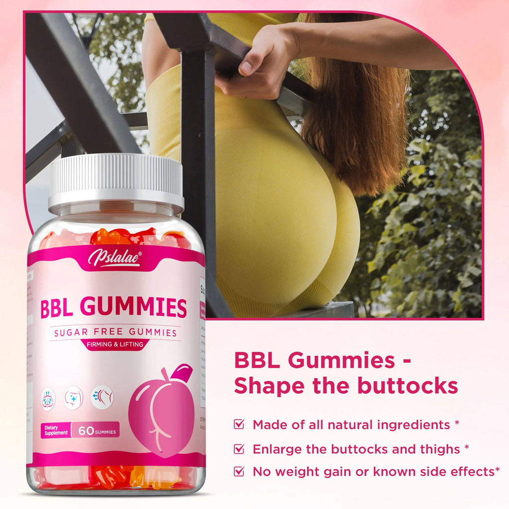 BBL Gummies for Body Shaping and Butt Enhancement