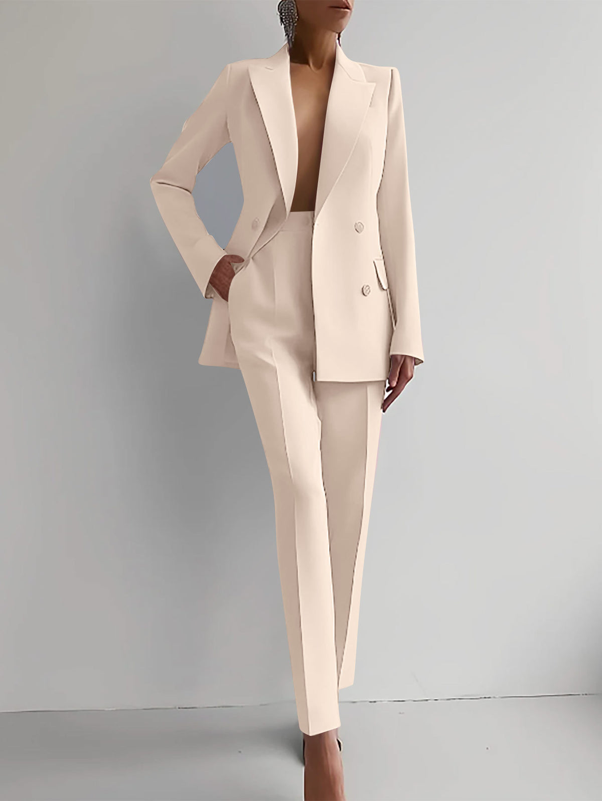 Womens Business Casual Suit Set