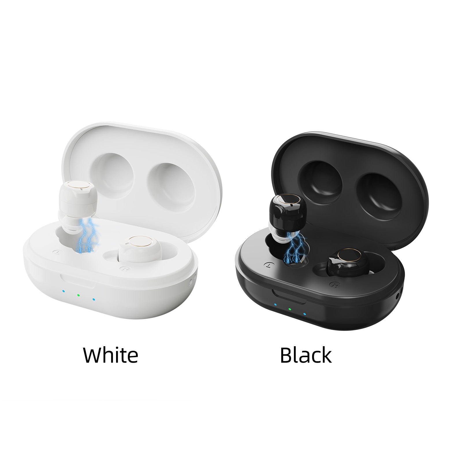 CIC Hearing Aid with Magnetic Charging