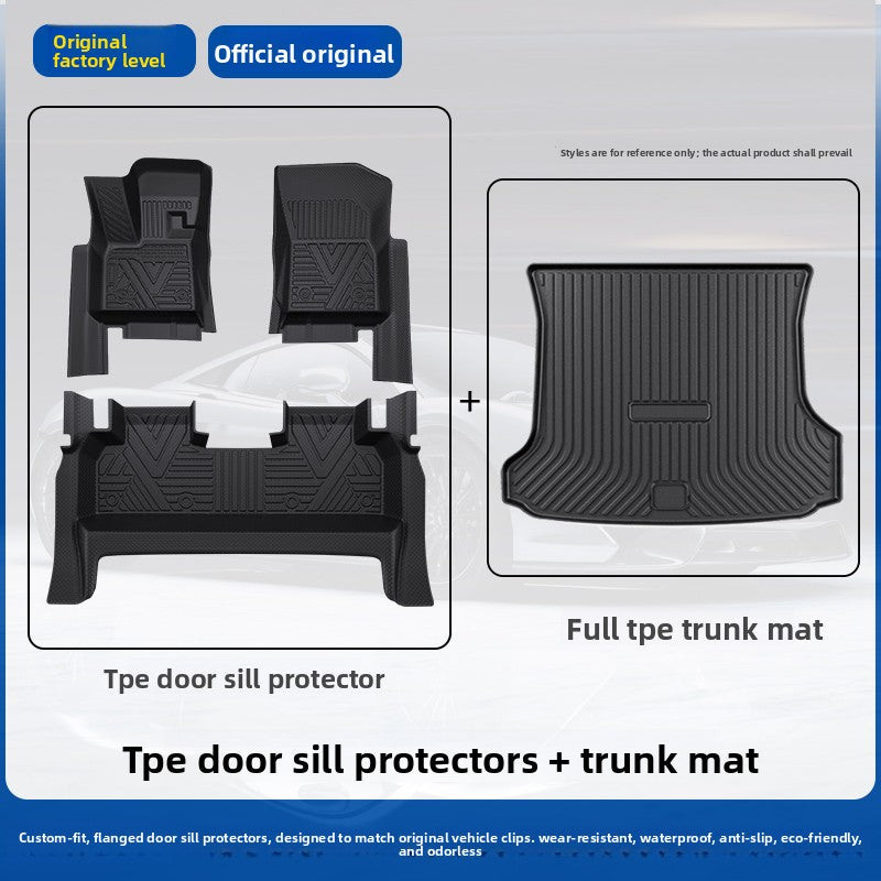 Custom TPE Floor Mats for Toyota Platinum 3X