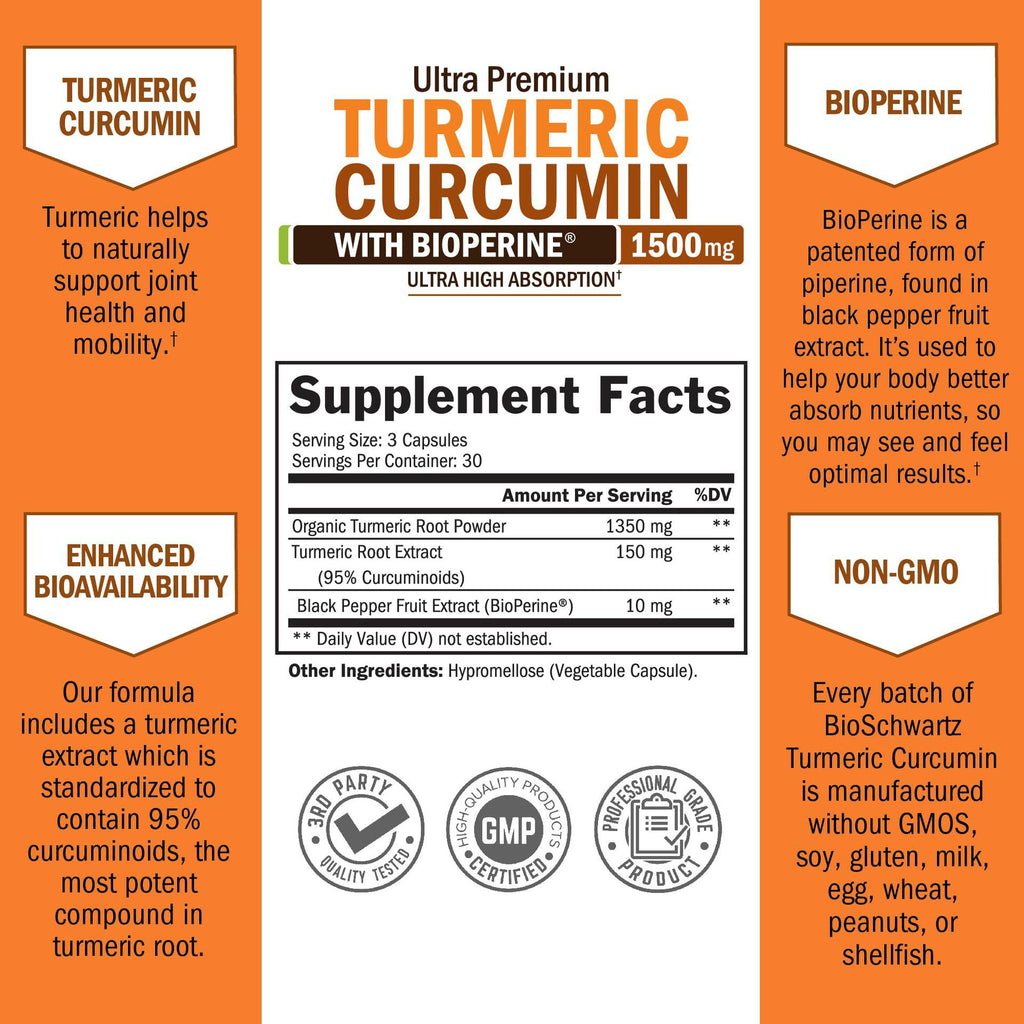 Turmeric Curcumin Capsules