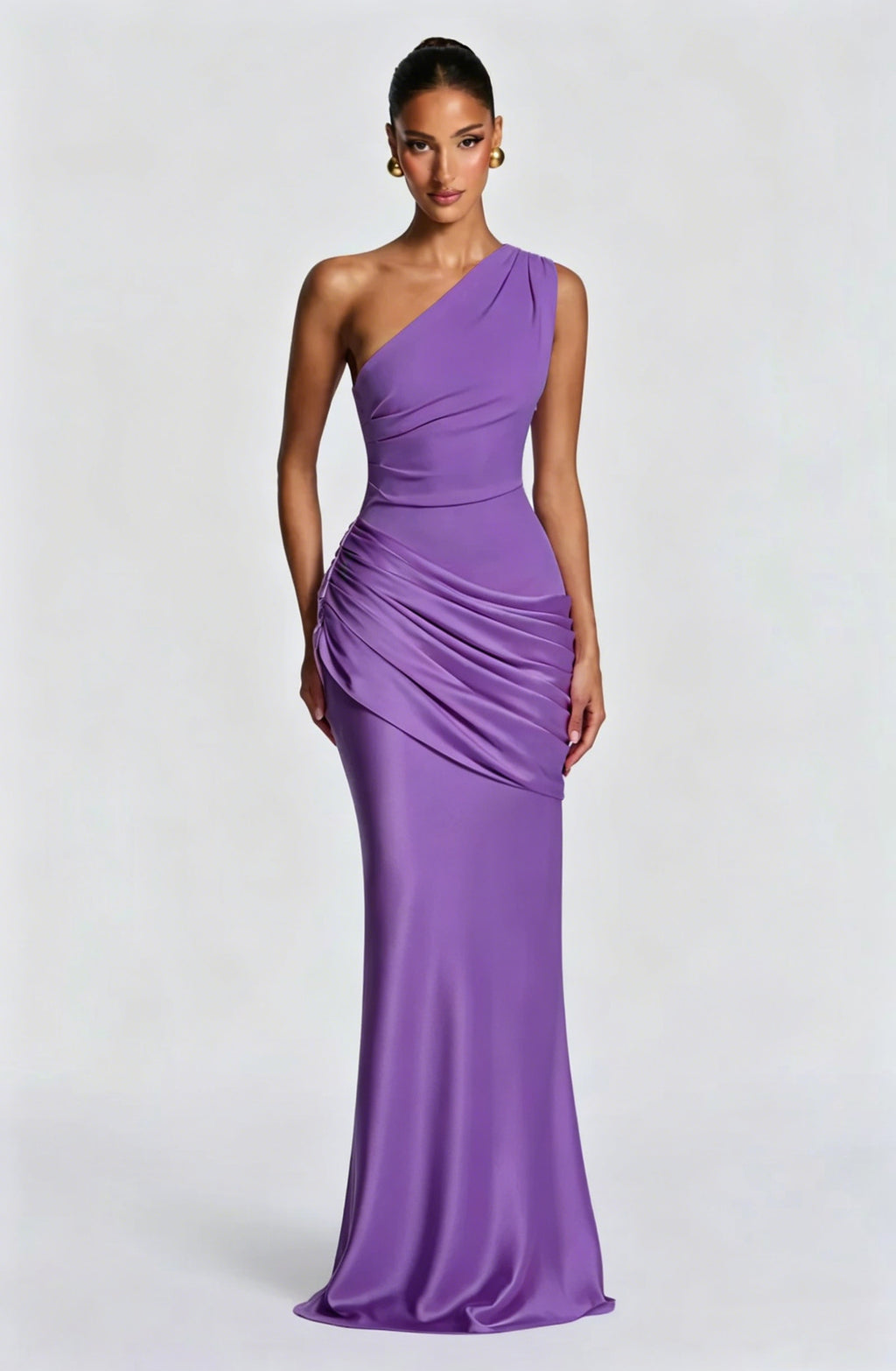 High-waisted dress
