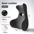 Ergonomic Memory Foam Lumbar and Neck Support Cushion
