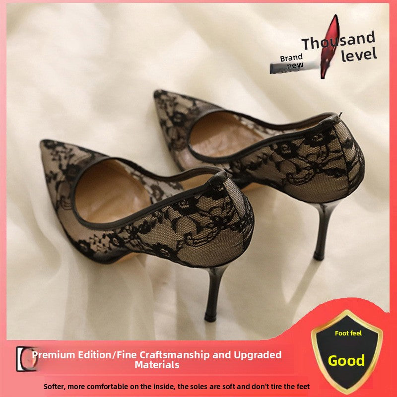 Elegant Pointed Stiletto Heel Shoes