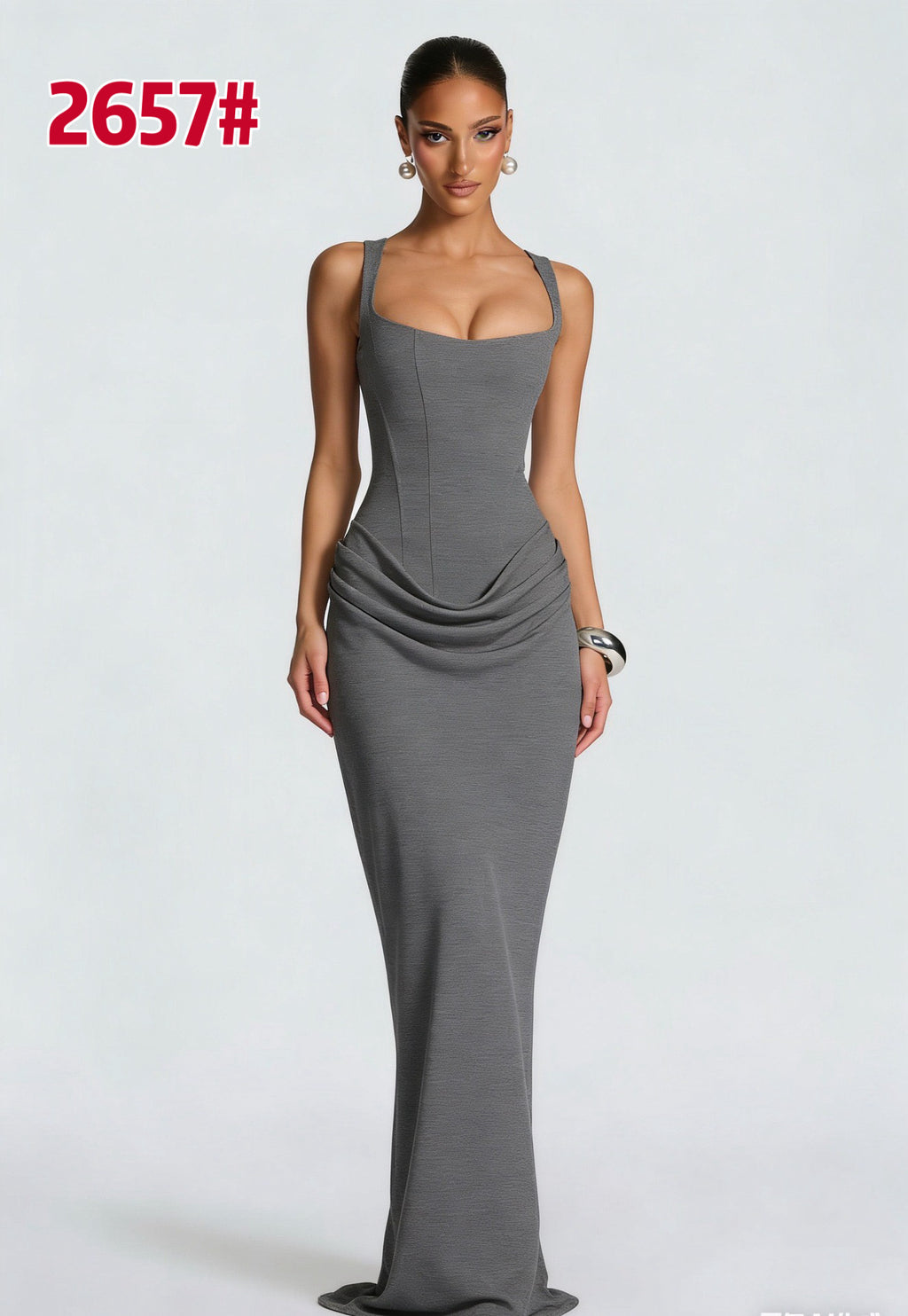 Womens Slim Fit Strap Bodycon Dress