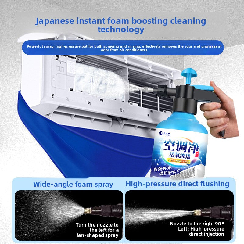 Air Conditioner Cleaning Set with Spray Bottle and Tools