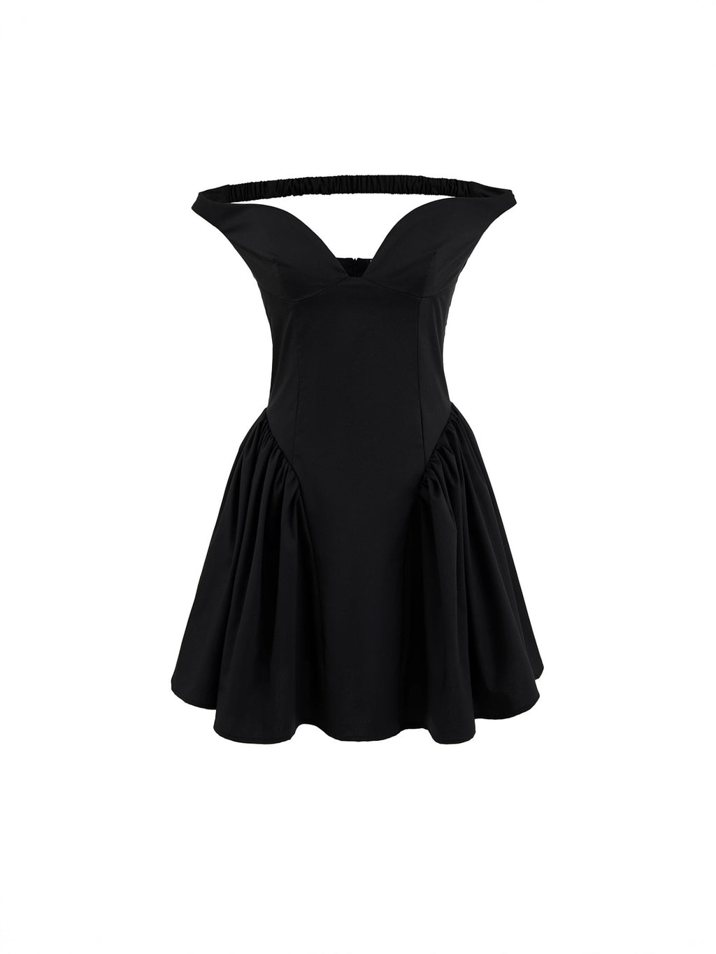 Sleeveless V-Neck Backless A-Line Dress