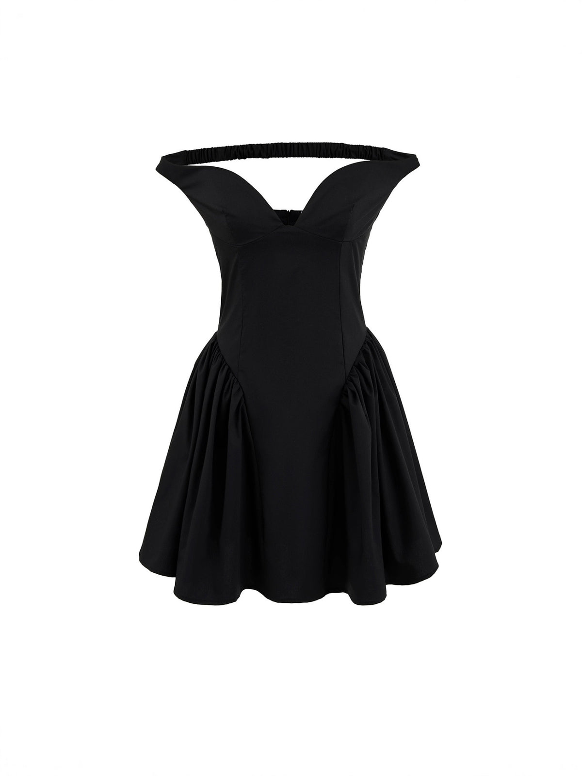 Sleeveless V-Neck Backless A-Line Dress
