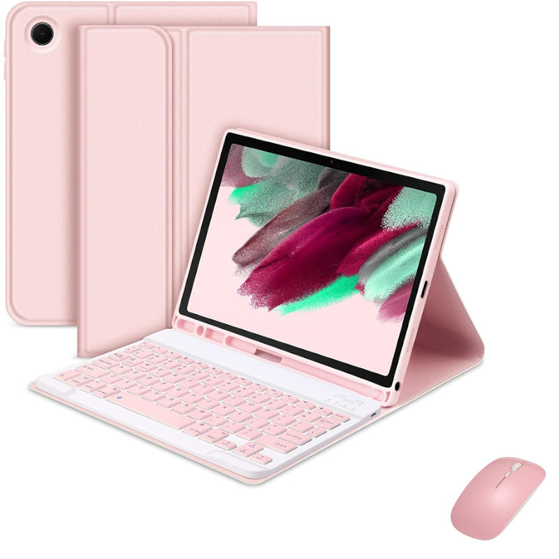 Samsung Galaxy Tab A7 A8 10.4 10.5 Inch Bluetooth Keyboard Case with Pen Slot Protective Cover