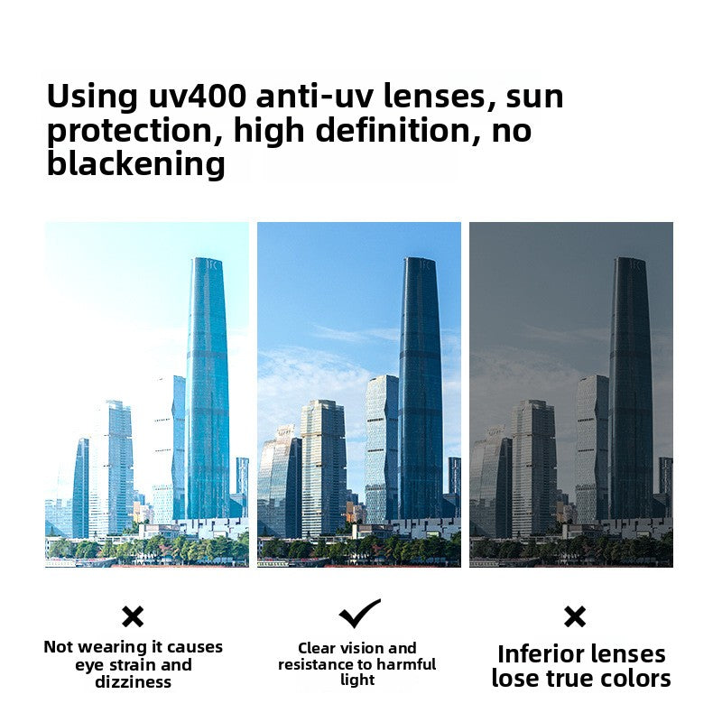 Polarized UV Protection Square Sunglasses