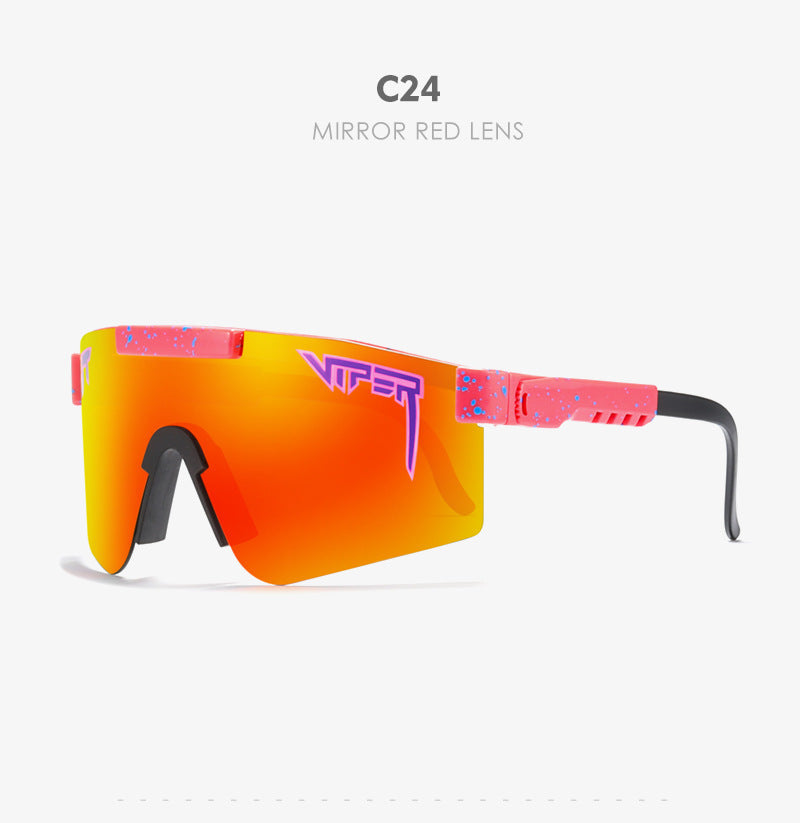 Men Women Coated Sports Sunglasses Windproof Cycling Glasses