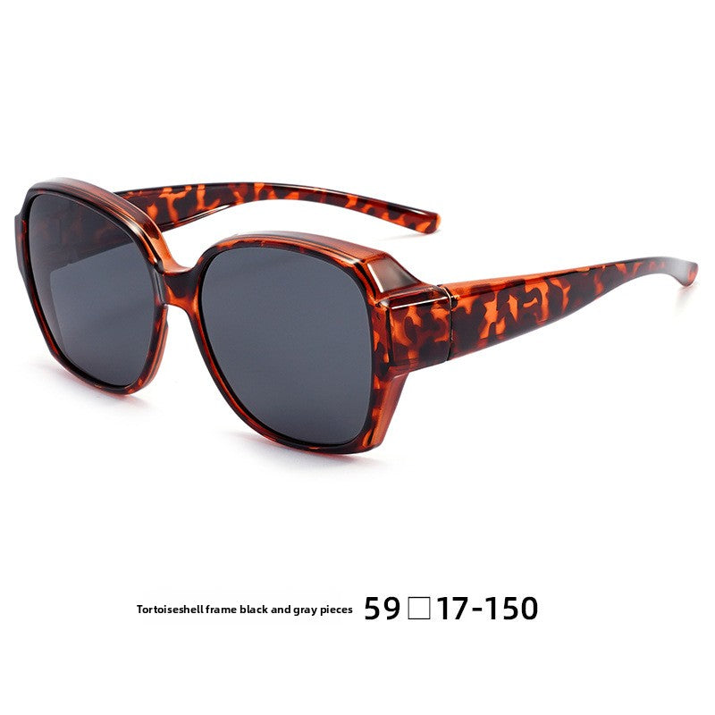 Polarized UV Protection TR90 Square Frame Sunglasses