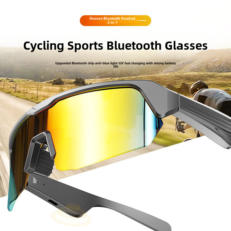 Sports-style smart glasses and Bluetooth glasses