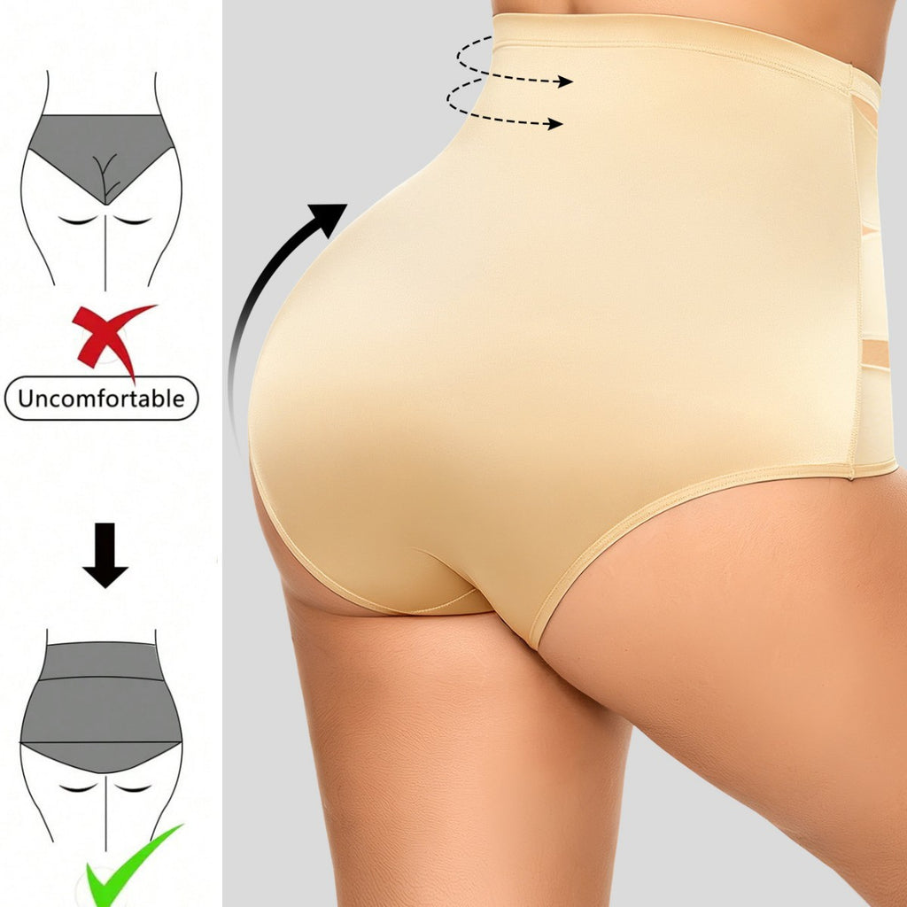 Womens High-Waist Tummy Control Panties