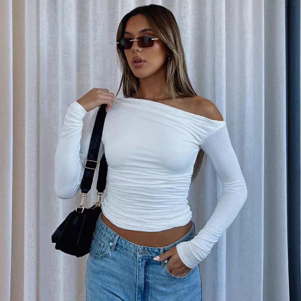 Long-sleeved T-shirt for the upper body