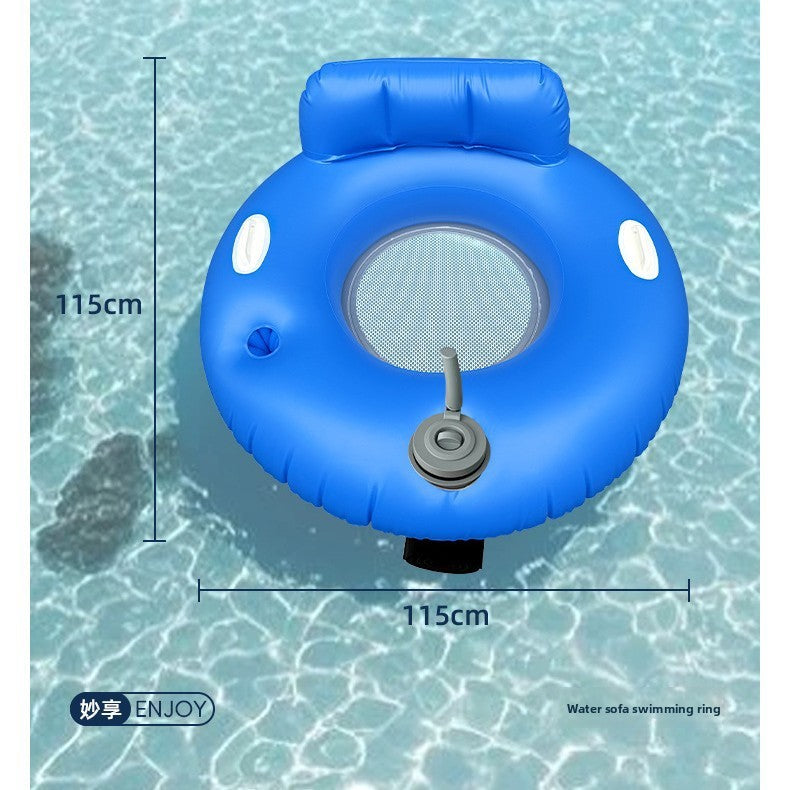 Electric Inflatable Lounge Chair Water Float