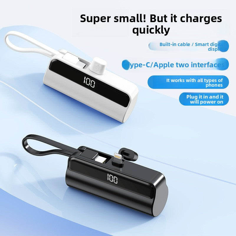 Mini Capsule Portable Power Bank
