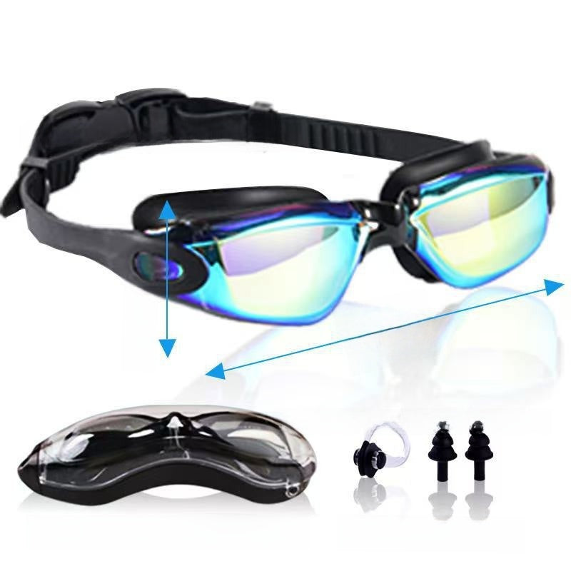 Waterproof and anti-fog swimming goggles
