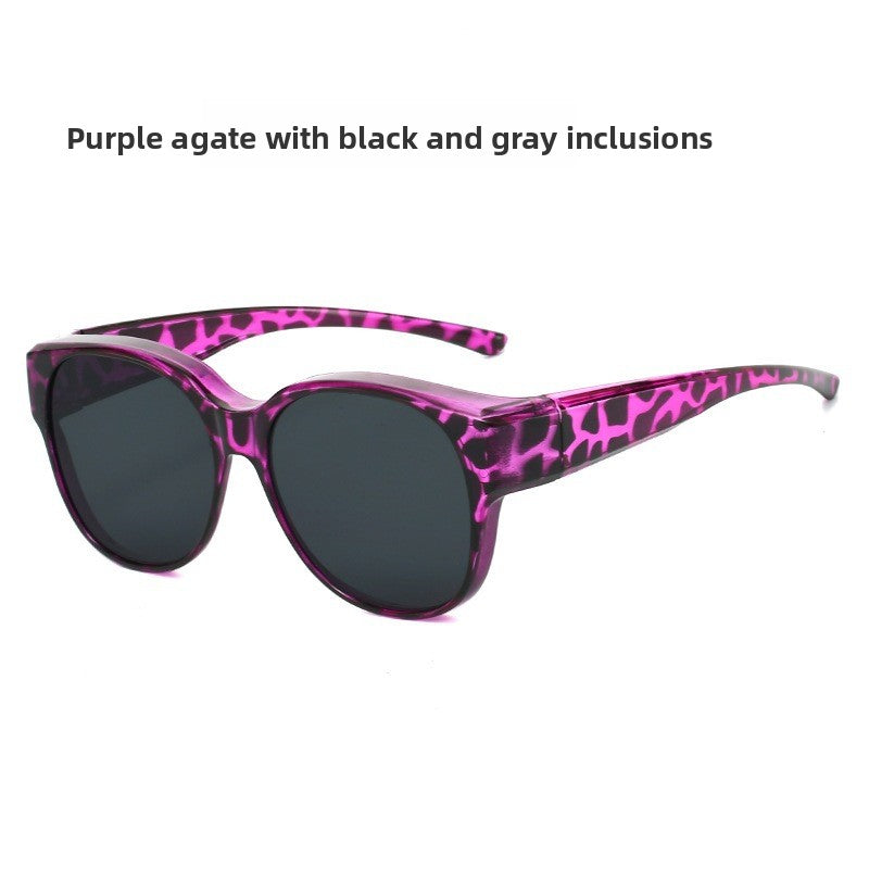 Polarized Over-Glasses Sunglasses UV400 Protection HD Lens Fit Over Prescription Glasses