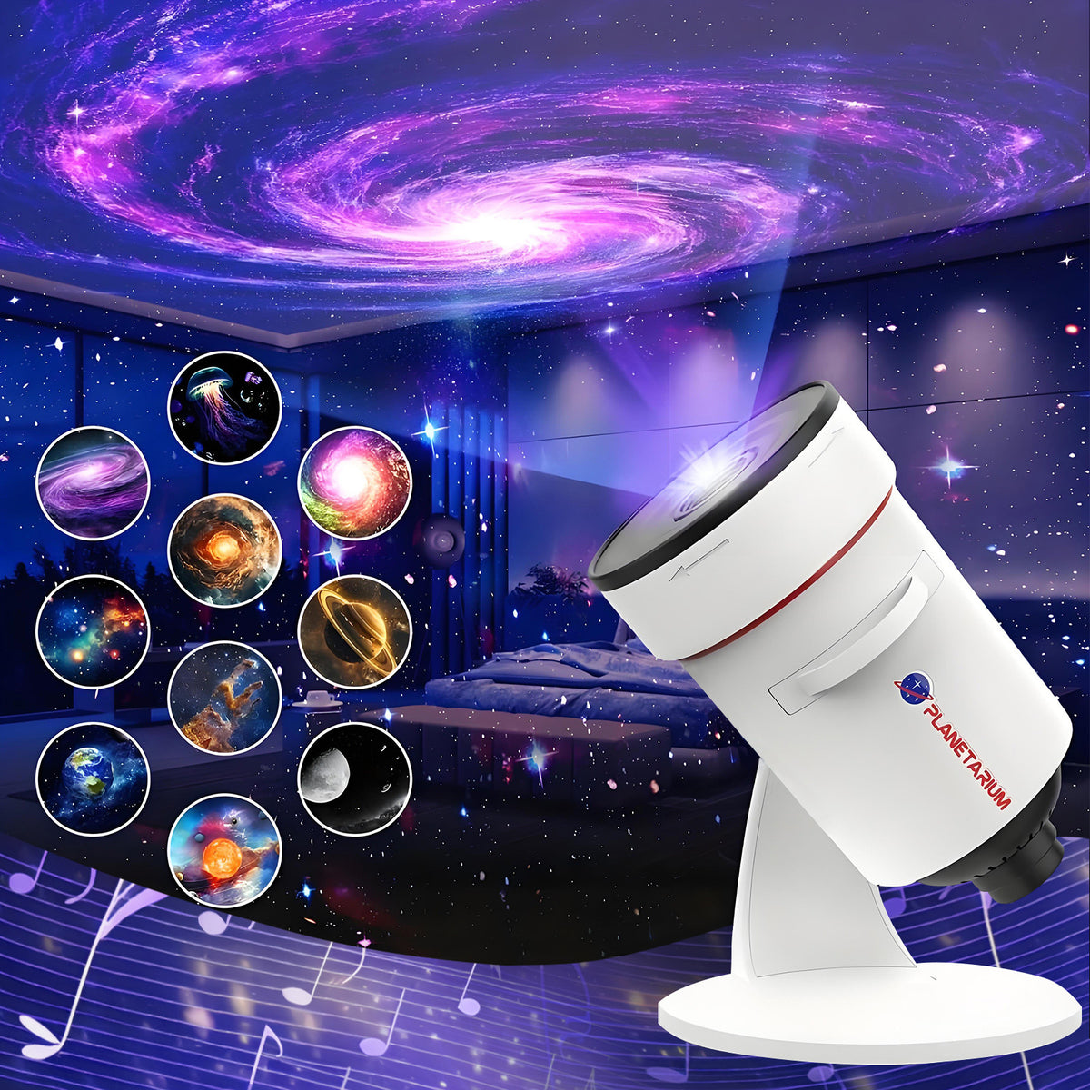 Telescope Dream Starry Sky Projector Lamp