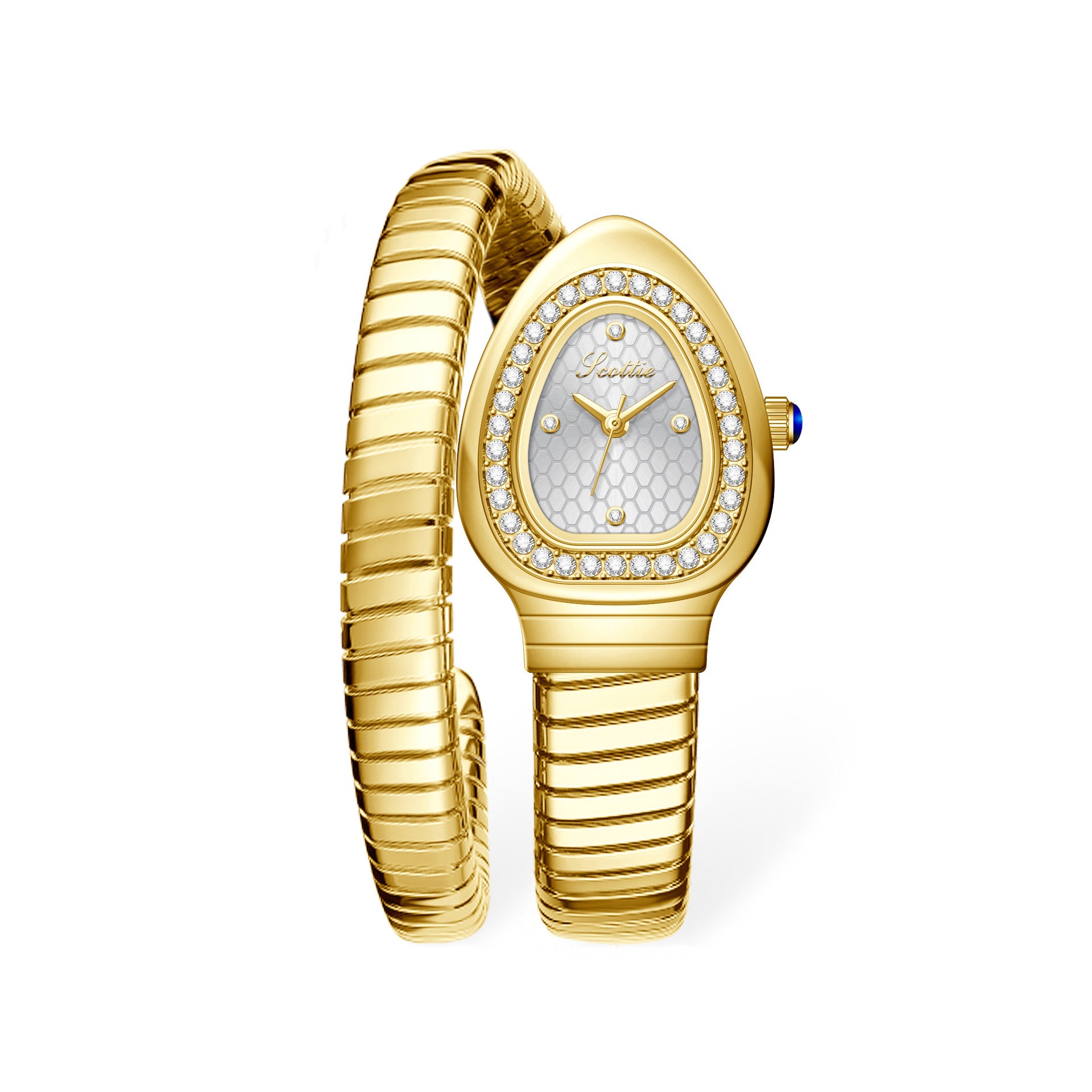 Snake Shape Fashion Quartz Watch