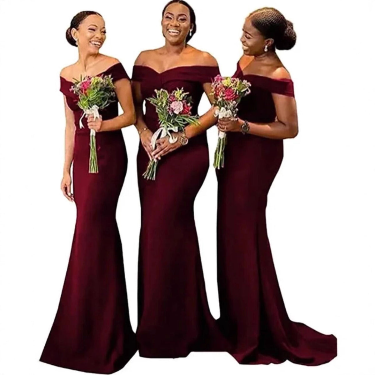 Elegant and simple women's evening dress
