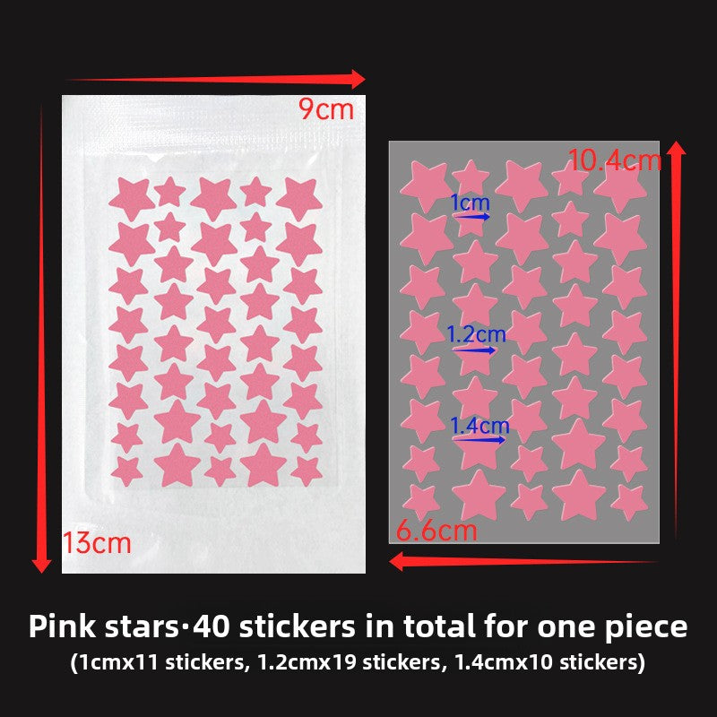 PE Star Acne Patches Multishape