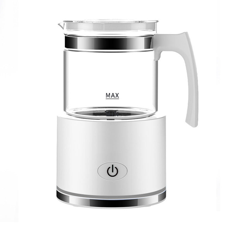Hot and cold milk frother