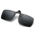 Polarized Clip-On Sunglasses Metal Frame