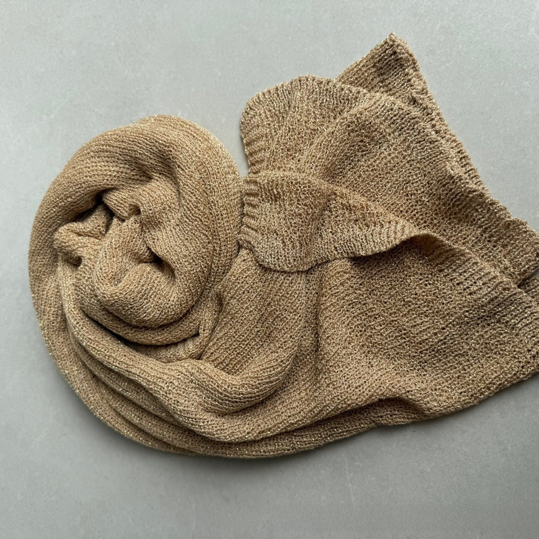 Cutout Knit Shawl